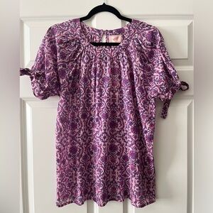 NWT Banjanan 100% Cotton Top